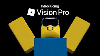 Introducing Roblox Vision Pro | Apple Parody