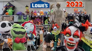 LOWES HALLOWEEN 2022 New Creepy Animatronics, Inflatables And Decorations! Full Store Walkthrough🎃