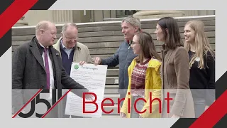 Fridays for Future übergibt Forderungen an Ministerpräsidenten Weil