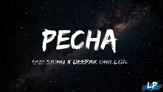 PECHA (Lyrics Video) Gur Sidhu |Deepak Dhillon| Veet Baljit | New Punjabi Song 2023 | Lyrical punjab