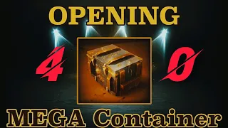 Opening 40 Mega Container crates...... worth it ??