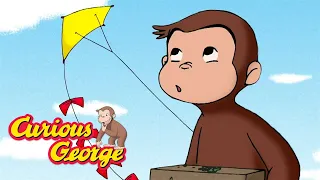 George's Kite Adventure 🐵 Curious George 🐵 Kids Cartoon 🐵 Kids Movies