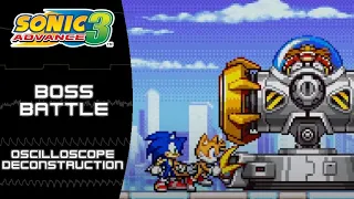 Sonic Advance 3 (GBA) - Boss Battle - Oscilloscope Deconstruction