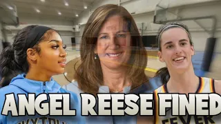 🚨 BREAKING : Angel Reese Fined By WNBA After Caitlin Clark Incident ‼️