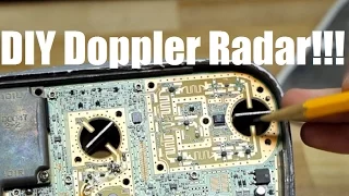 DIY Doppler Speed Radar from Satellite Dish LNB - Microwave Radio Electronics