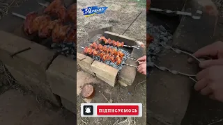 Весна - тому шашлики. Spring is the reason for barbecue. #shorts