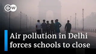 Delhi: Air pollution causes spike in respiratory disease | DW News