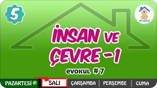 İnsan ve Çevre- 1 | 5.Sınıf #uzaktanegitim #evokul Kampı