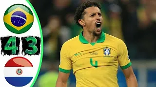 Brazil vs Paraguay 4-3 Penalty All Goals & Highlights | Copa America 2019