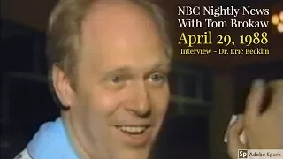 Nightly News April 29, 1988 - Aloha Flight 243 Passenger Eric Becklin