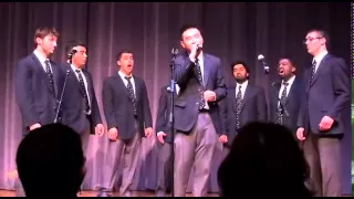 UC Men's Octet - I Won't Give Up - Spring Show 2012