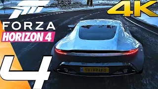 Forza Horizon 4 - Gameplay Walkthrough Part 4 - James Bond Cars [4K 60FPS ULTRA]