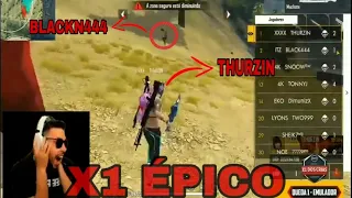 THURZIN vs BLACKN444 || X1 DOS CRIAS MAIS ESPERADO || FREE FIRE