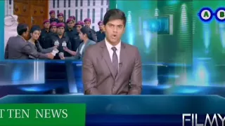 Satish Nain as a News Anchor
