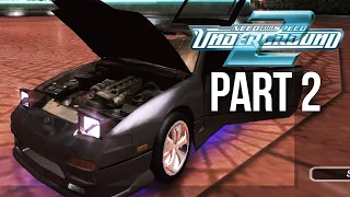 NEED FOR SPEED UNDERGROUND 2 Gameplay Walkthrough Part 2 - PERFORMANCE & VISUAL CUSTOMIZATION