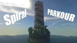 Parkour Spiral v2 Speedrun in 7:47 | MINECRAFT