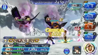 [DFFOO] Range's Chasm: Rising | Full Clear | Terra, Balthier, Tidus, Squall