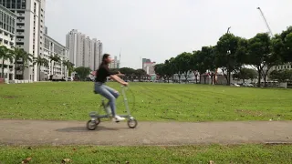 CarryAll The World's Lightest Folding Tricycle