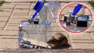 DIY Automatic Mouse Trap with 9v Battery and Plastic Bottle - Best Mouse Rat Trap