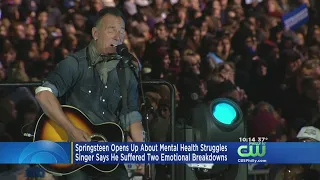 Springsteen Opens Up About Mental Health Struggles