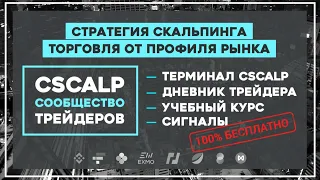 Стратегия скальпинга: торговля от профиля рынка