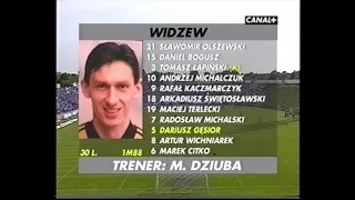 Lech Poznań - Widzew Łódź 2-0, 26.05.1999, 29 kolejka