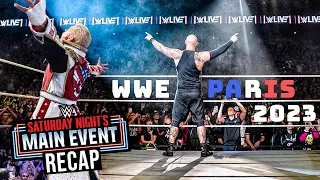 LE PROJET BARON CORBIN & LA FRANCE IMPRESSIONNE LE MONDE - WWE PARIS Recap du 29 Avril 2023