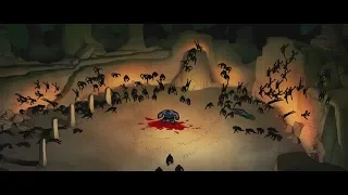 Genndy Tartakovsky's Primal | Mutated Spear vs. All the Ape Men