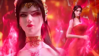 Medusa appeared and burned all her clothes! Xiao Yan stared straight at her body! See something good