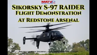 Sikorsky S-97 Raider | Stunning Flight Demonstration For US Army Officials.