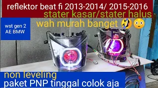 reflektor beat 2013-2014-2015-2016 wst gen 2 non leveling sinar otomotif