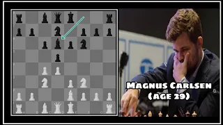 Magnus Carlsen Age 29 Bot vs Stockfish 14 |