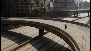 Skating In An Empty Los Angeles | Urban Isolation