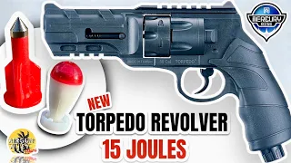 NEW TORPEDO REVOLVER [15 Joules] LESS LETHAL AIRGUN