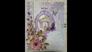 Part 2 Tutorial: Heartfelt Creations Lush Lilac Mini album