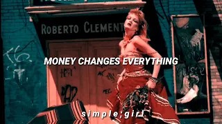 Cindy Lauper - Money Changes Everything // Español