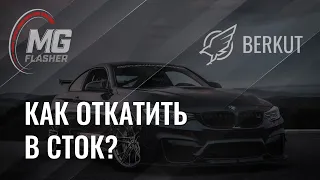 MG Flasher | BMW | Обзор всех способов отката в сток!