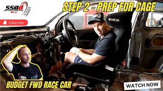 How to Build Your Own Basic Racecar  - Step 2 | Fit Seat & Prep For Roll Cage