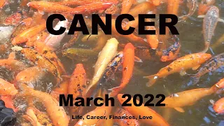 Cancer BRAVE NEW WORLD! YOU'RE READY! March 2022 Tarot Horoscope