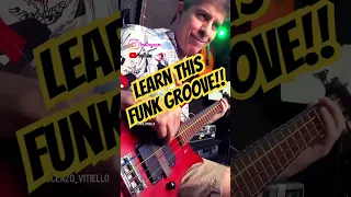 Learn This Funky Bass Groove! #funkbass #bassline #bassplayer #bassoelettrico