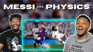 AMERICANS REACT To Lionel Messi vs Physics