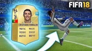 HOW TO SCORE AN OVERHEAD KICK w/ CR7! - FIFA 18 Ultimate Team