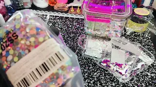 Nail Bling Haul! let's put a little bling away #nailbling #nailart #blingbling #nailaddict  #fyp