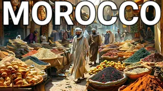 🇲🇦 MOROCCO STREET FOOD,  MARRAKECH NIGHT WALKING TOUR, MAGICAL EXPLORATION OF THE SOUK AND MEDINA