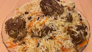 طرز تهیه قابلی پلو افغانی | Afghanische Essen - Qabuli Palaw