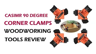 Woodworking Tools - Woodworking Corner Clamps Review | Right Angle Clamp Woodworking Tools Review