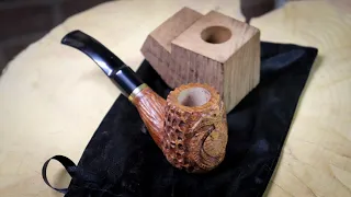 Power Carving a Briar Pipe