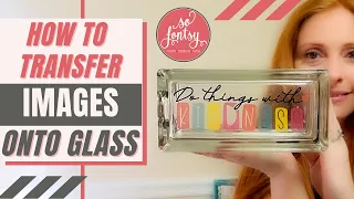 How to Transfer Images to Glass 🤯 2 Techniques