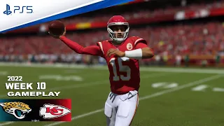 Jacksonville Jaguars vs. Kansas City Chiefs | Week 10 2022 Gameplay