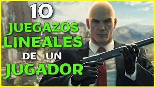 10 MEJORES JUEGOS LINEALES de UN JUGADOR que DEBES JUGAR